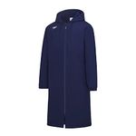 Speedo Unisex Adult Parka Jacket Fleece Lined Team Colors - 2.0 Team Navy, X-Large