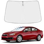 Proadsy 2024 Upgrade Front Windshield Sunshade Foldable Shade Sun Visor Protector Custom Fit 2024-2015 Subaru Impreza WRX Sedan, Base, Premium, Limited, STI, STI Limited, Accessories