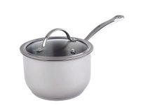 Meyer - Nouvelle Stainless Steel Saucepan with Tempered Glass Lid (2.1L/2.2qt)