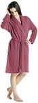 Cashmere Boutique 100% Pure Cashmere Short Robe Women – Lightweight, Soft Plush, Warm and Cozy, Daily Wear Robes for Women