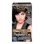 L’Oréal Paris Superieur Preference Infinia Permanent Hair Color, 3N Black Brown, 100% Grey Coverage, Hair Dye, with Colour Refresher, 1 EA (Packaging May Vary)