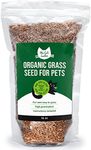 The Cat Ladies 100% Organic Cat Grass Seed (Non GMO) 16Ounce