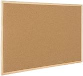 Q-Connect Lightweight Cork Noticeboard 600 x 900 mm