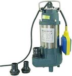 KATSU 250W Heavy Duty Electric Submersible Sewage Dirty Waste Water Pump 150L/Min with Float Switch for Garden Irrigation Flooded Cellars Tub Pond Swimming Pool 151622