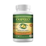 Ocu-GLO Vision Supplement for Dogs by Animal Necessity - Antioxidant Vision - Protect Against Diabetic Cataracts and Age-Related Eye Problems - Medium and Large Dogs (11+ lbs) - 45 Gelcaps