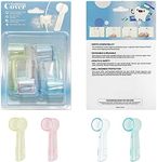 4 Pack Electric Toothbrush Cover - Toothbrush Heads Cover Caps Compatible with Oral-B Replacement Brush Heads Mix-color