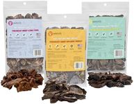 Crunchy Variety Bundle, Includes Beef Liver, Lung & Spleen Jerky, Vitamin-Rich & High-Protein Healthy Treats for Dogs, Rawhide-Free Air-Dried Treats for Puppies, Adults & Seniors, Made in USA