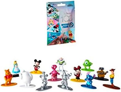 Jada - Disney Figurine 100 Ans - Figurine Métal 4cm - Personnages Disney - 13 Modèles à Collectionner - Dès 3 Ans - 253071009