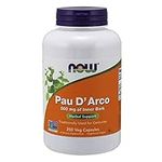 Now Foods PAU D' Arco, 500 mg, 250 