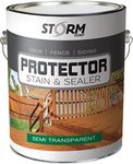 Storm Stain Protector - Hickory, 1 Gallon, Protects Outdoor Wood from Water & UV Rays, Siding, Fence & Deck Stain and Sealer