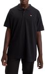 Levi's Men's Big & Tall Housemark Polo T-Shirt, Mineral Black, 2XL