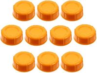 Kisangel 10Pcs Bottle Cap Travel Replacement Caps Leak Proof Lids for Glass Milk Bottle Breastmilk Bottles