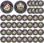 Landical Bulk 40 Pcs Military Challenge Coins Thank You for Your Service Veterans Gift Coins Military Appreciation Coins for Veterans Christmas Military Gift(Classic)