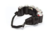 Beer Belt Insulated With Inside Money Holder Zipper Pocket Plus Extra Pocket for Phone or Smokes Quality Made! (6 Colors To Choose From)