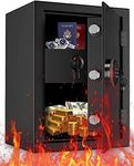 WASJOYE Fireproof Safe box for Home