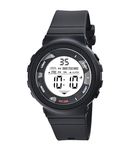 Time Up Digital Dial Cool Sleek Design Alarm with Sound Waterproof Light Kids Watch for Boys & Girls (Age:5-14 Years)-DT302-X (Black)