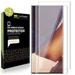 Casecandy Silicone (2-Pack) Edge-To-Edge Samsung Note 10 Plus Smartphone Screen Protector|Flexible Screen Guard For Note 10 Plus With Finger-Print Support-Hd/Transparent-3 Months Warranty
