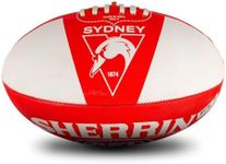 Sherrin Sydney Swans AFL Club Football, Size 5