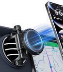 ALAFLY Magnetic Round Vent Car Phone Holder for Jeep Wrangler JL(2018-2025) Gradiator (2020-2024) Compass (2009-2016), Air Vent Car Mount Compatible with MagSafe for iPhone 17 16 15 14 13 12