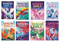 Dragon Girls Series Complete 8 Books Set (Book #1 - #8) Paperback