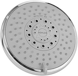 Kohler 75924IN-CP Plastic Overhead Shower, Silver, Polished Finish