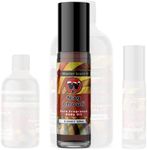 WagsMarket - Nag Champa Perfume Oil & Patchouli Essential Oil, Nag Chouli Essential Perfume Oil, Choose from Roll On to 0.33oz - 4oz Glass Bottle (0.33oz Roll On)