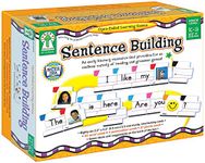 Key Education 86-Piece Sentence Building for Kids, Toys for Speech Therapy, Sight Word Games for Kindergarten, 1st and 2nd Grade Classroom Must Haves, Speech Therapy Activities, Ages 5+