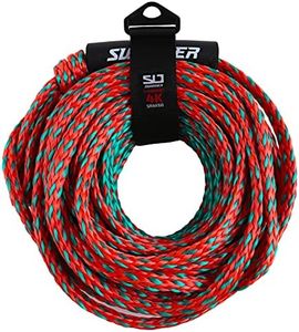 Swonder 2-Section Tow Ropes for Tubing, 1-4 Rider 60FT Ropes for Towable Tubes