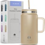 ALBOR 50 oz Tumbler With Lid and St