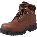 Thorogood Waterproof 6" Oblique Hiker, Brown Waterproof, 7 W US