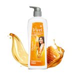 Vivel Moisturizing Body Wash, Glycerin & Honey Shower Gel, 500 ml Pump Bottle, For Soft, Glowing Skin, Mild and Pure Bodywash, For Women and Men