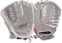 Rawlings R9 Series Fastpitch Softball Glove, Double-Lace Basket Web, 12.5 inch, Right Hand Throw