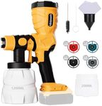 Adisipsoarin 18v Paint Sprayer High Speed for Dewalt 18v Battery, 2 Containers,Easy to Clean,for House Painting,Furniture(Tool Only)