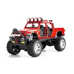 FEXXA 1:32 Scale Exclusive Alloy Metal Pull Back Die-cast Car Model with Sound Light Mini Auto Toy for Kids Metal Model Toy Car with Sound and Light? (AMG G63 WARWOLF JEEP - RED)