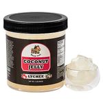 Coconut Fruit Jelly Topping | Lychee Flavour | 1LB (454g) | Fruit Dessert for Bubble Tea, Drinks, Desserts, Smoothies, and Snacks | Boba Tea Tapioca Pearl Mix Kit