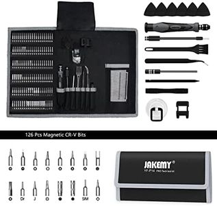 Precision Screwdriver Set for Electronics Repair, JAKEMY 141 in 1 Professional Multi-bits Pro Tech Toolkit for Laptop, Computer, MacBook, Phone, Watch, Eyeglasses, Console, Modding, DIY, Toy