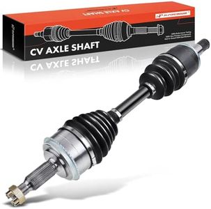 A-Premium CV Axle Shaft Assembly - Compatible with Mitsubishi Montero 2003-2006 V6 3.8L, 2001-2002 V6 3.5L, Naturally Aspirated - Front Left Driver Side