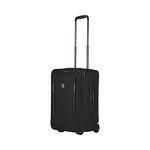 Victorinox Werks Traveler 6.0 Softside Upright Luggage, Black, Carry-On, Frequent Flyer (22") (606687)