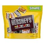 Hershey's, Miniatures Chocolate Candy Assortment Bag, 295g (American Product)