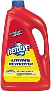 Resolve Carpet Concentrate for Steam Urine Destroyer, Carpet Cleaner Solution, Carpet Cleaner, Pet Stain and Odor Remover, 60 Fl Oz