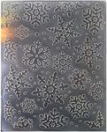 Kwan Crafts Christmas Snowflake Plastic Embossing Folders for Card Making Scrapbooking and Other Paper Crafts, 12.1x15.2cm