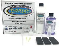 Plastex Plastic and Fiberglass Repair - Easily fix, recreate broken plastic, wood and much more! Plastex Large/Shop Kit (Clear)…