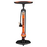 FITTOO Bike Floor Pump with Gauge -