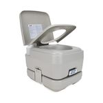 Camco 41531 Standard Portable Travel Toilet, Designed for Camping, RV, Boating and Other Recreational Activites (2.6 Gallon)