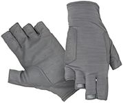 Simms SolarFlex Guide Glove, Lightweight and Quick-Dry, Large, Sterling