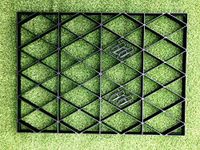 10x8 GARDEN SHED BASE GRID = FULL ECO KIT 3.05m x 2.55m + HEAVY DUTY MEMBRANE 8x10 PLASTIC ECO PAVING BASES & DRIVEWAY GRIDS