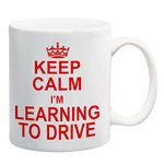 Keep Calm I'm Learning to Drive Mug Gift Present Learner Driving Lessons