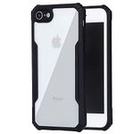 Plus 360 Degree Protection Black Border Back Cover for iPhone 6 - Black