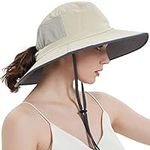EINSKEY Womens Ponytail Sun Hat Wid