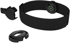 POLAR OH1 + Waterproof Optical Heart Rate Sensor with Swimming Goggle Strap Clip and Armband – HR Monitor with Bluetooth, ANT +, Black, Medium/XX-Large, (92074855)